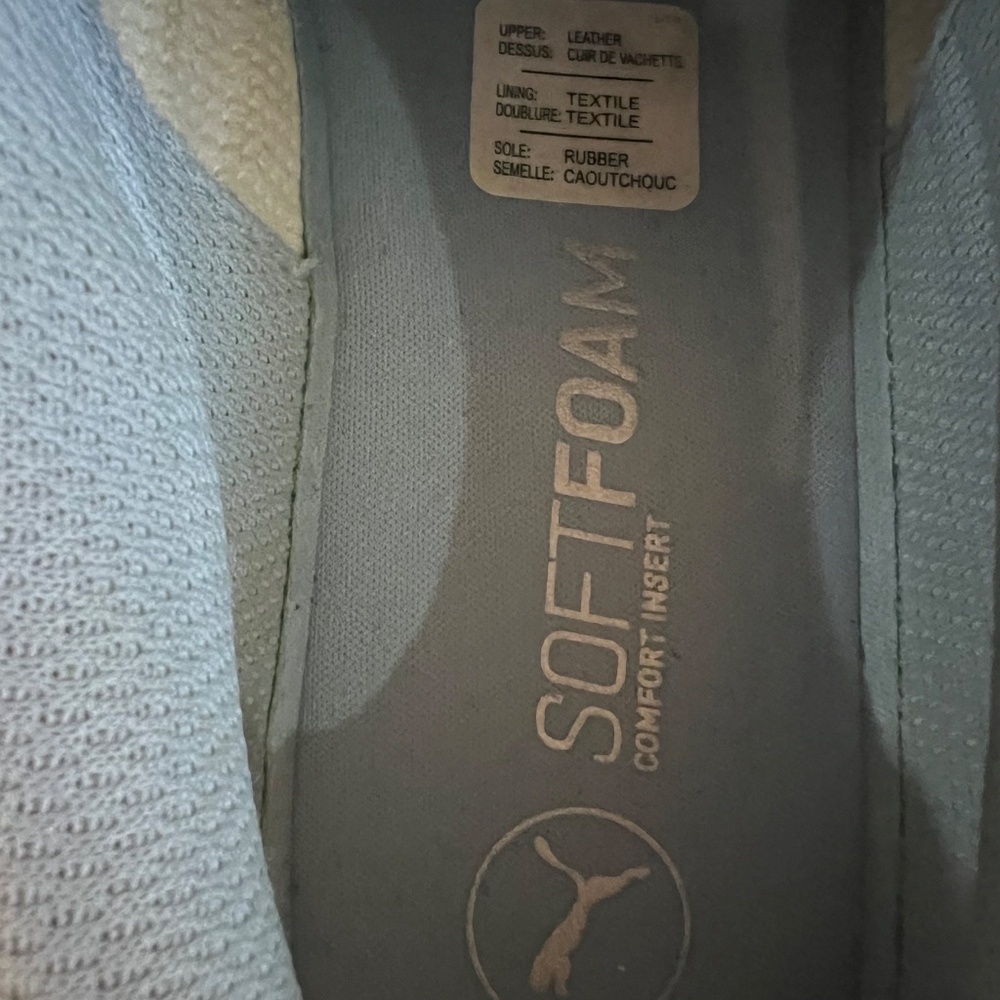 Puma Vikky Ribbon S sneakers in a light blue size 8.5 - Picture 6 of 8